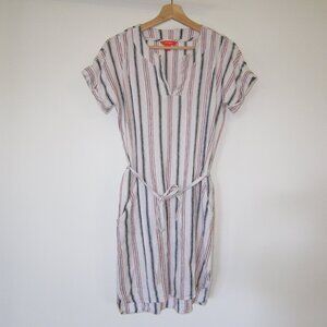 Linen Striped Dress